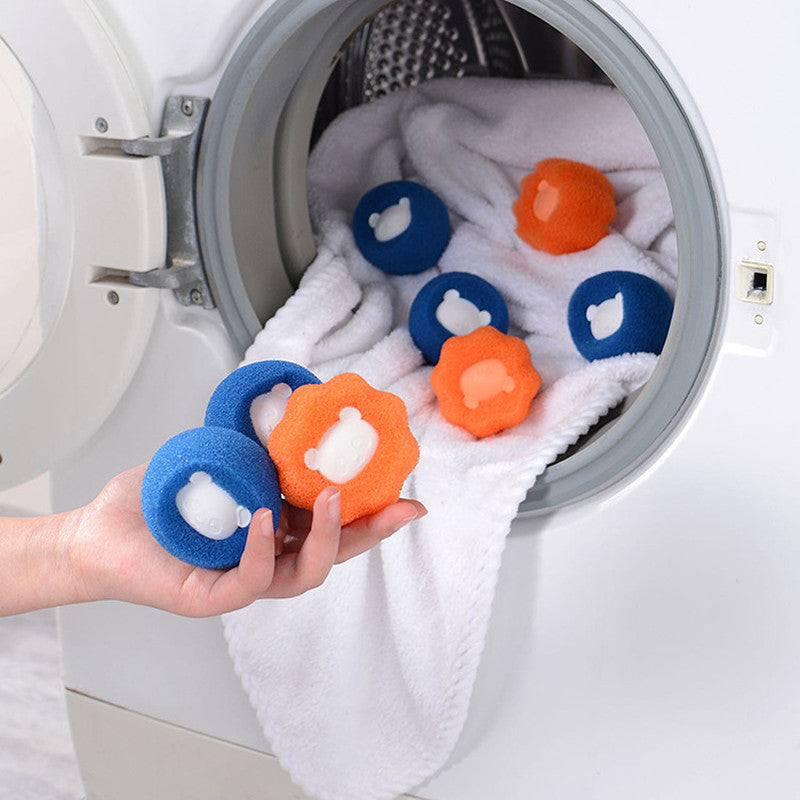 Pet Hair Catcher and Reusable Laundry Ball
