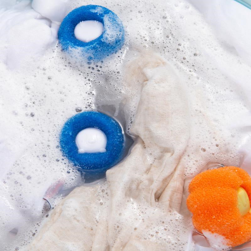 Pet Hair Catcher and Reusable Laundry Ball