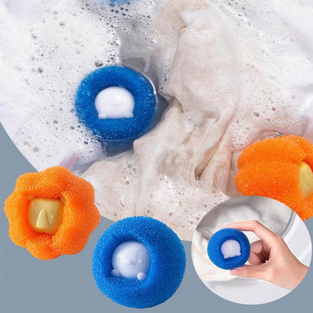 Pet Hair Catcher and Reusable Laundry Ball